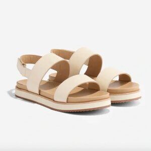 NISOLO Cream Women's Platform Sandals